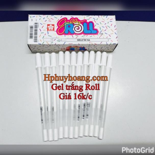 GEL TRẮNG SAKURA ROLL(ĐỦ CỠ)