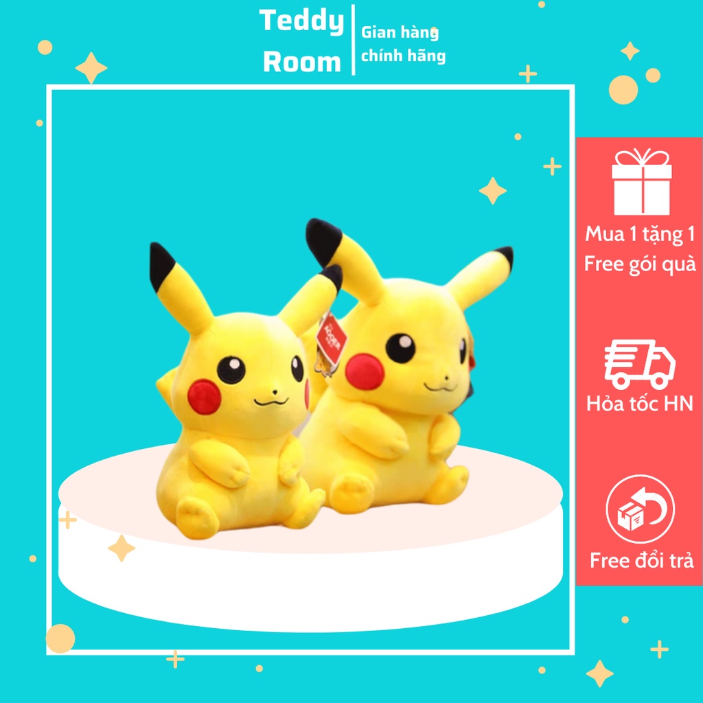 Gấu bông Pikachu cao cấp Teddyroom