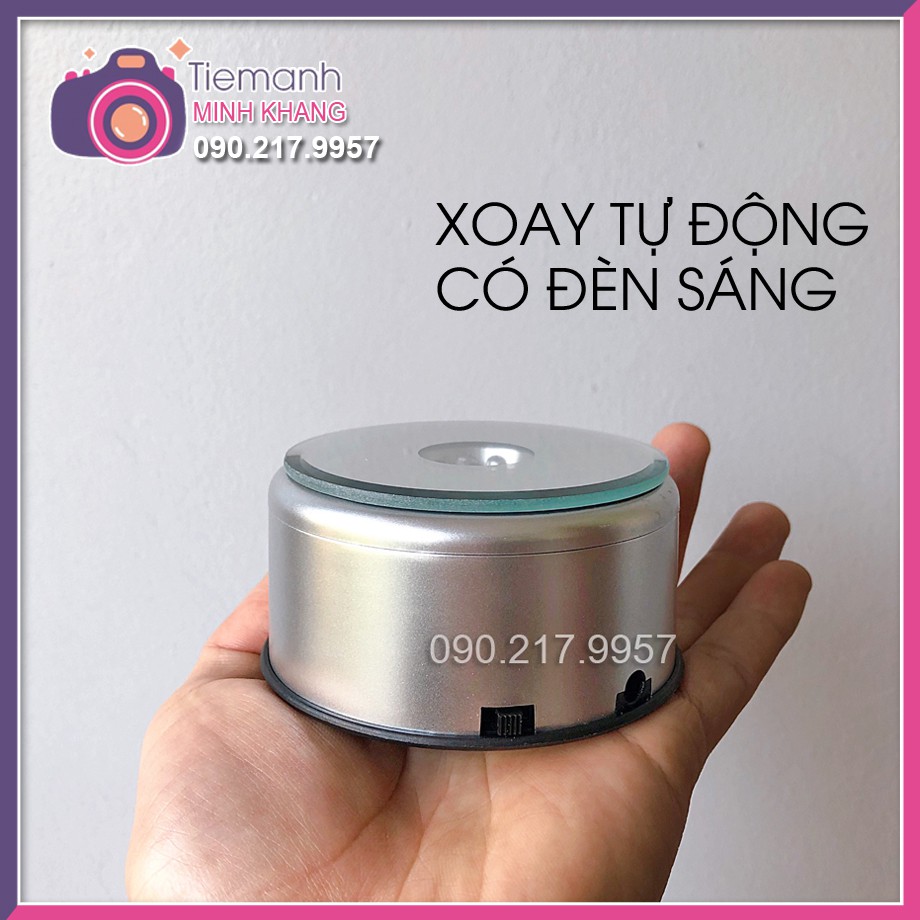 Đế xoay trưng bày sản phẩm, Đế đèn xoay tự động