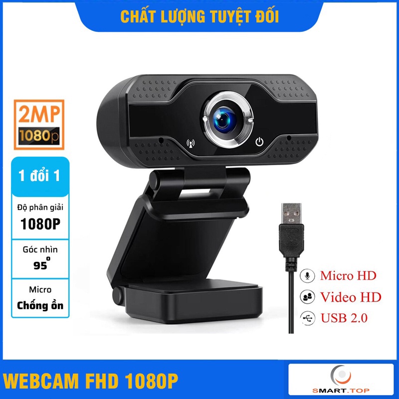 [Freeship] Webcam học Online Có Mic FHD 1080P 720P 480P, Webcam máy tính, họp Trực Tuyến,Gọi Video Hình Ảnh Sắc nét