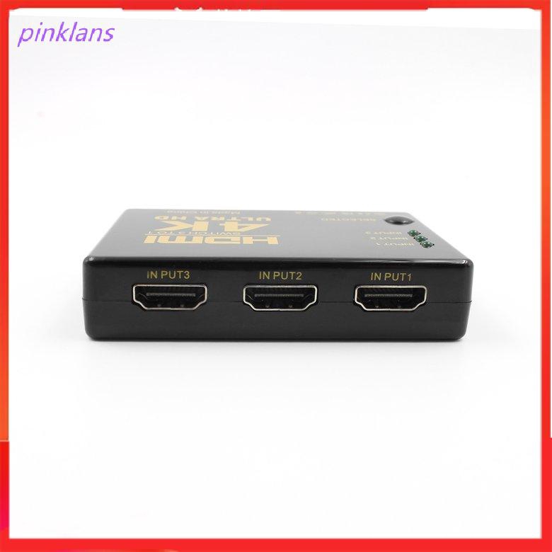 Bộ Chia Âm Thanh Hdmi 3 Vào 1 Ra 4k Chất Lượng Cao