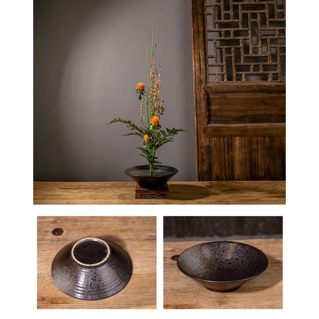 Bát cắm hoa phong cách cổ phong