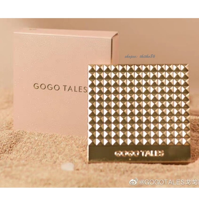 Bảng Phấn Mắt 8 Ô Mạ Vàng GOGO TALES Desert Starlight GT317 - GOGOTALES