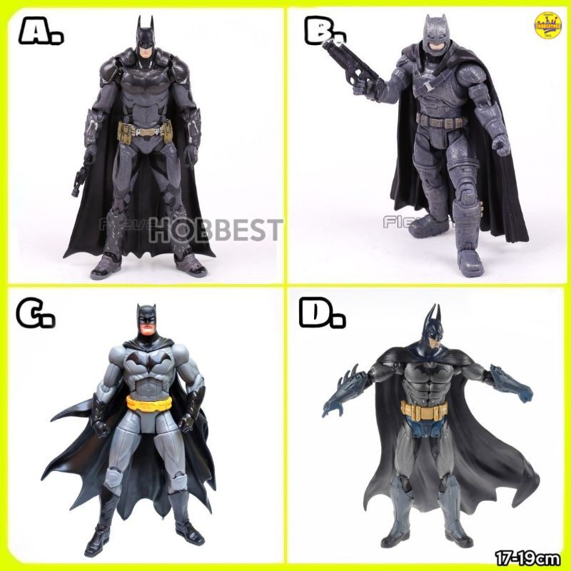 Dc Mô Hình Nhân Vật Batman Arkham Knight Cao 19cm