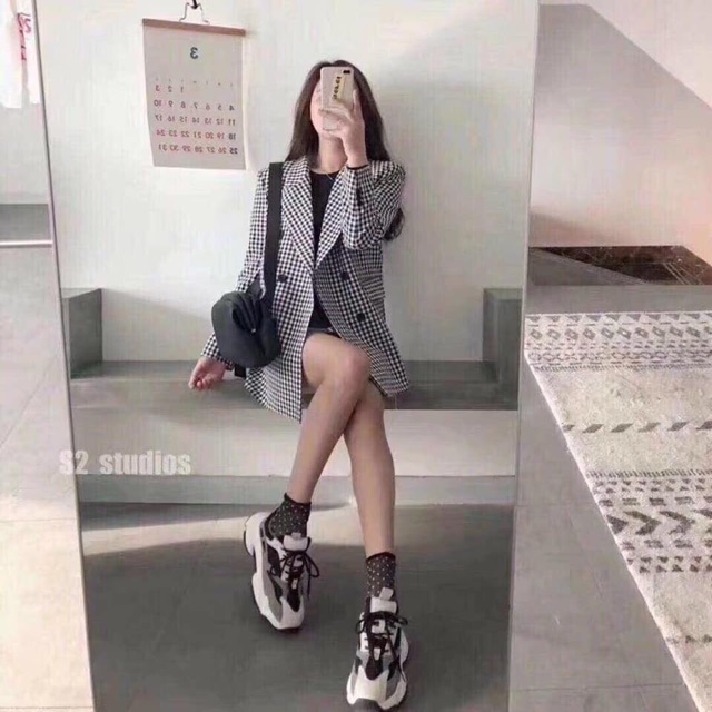 giày thể thao pha màu mẫu mới siêu hot 2019-23