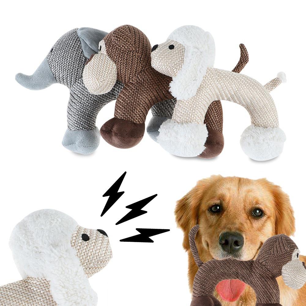 Đồ Chơi Cotton Phát Ra Tiếng Kêu Kiểu Hoạt Hình Cho Thú Cưng