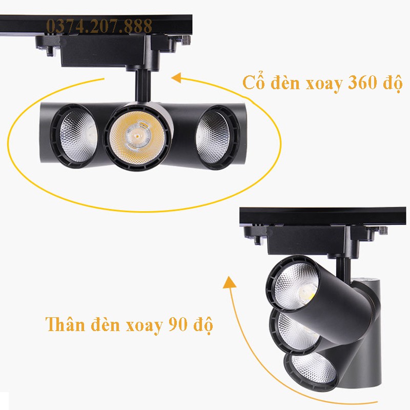 Đèn Rọi, Đèn Rọi Ray COB 12W Lux Siêu Sáng LEON OFFICIAL