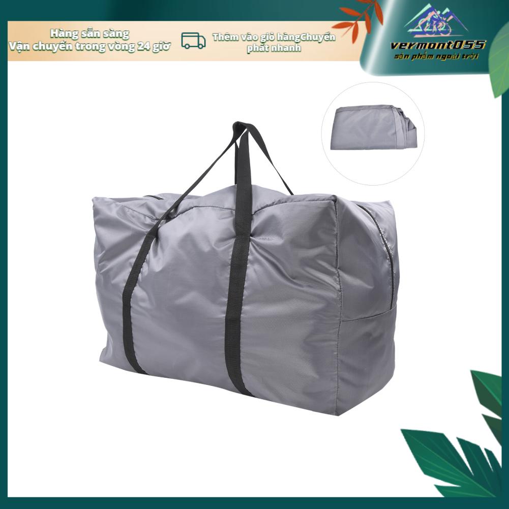 Vermont055 Large Foldable Storage Carry Bag Handbag Accessory for Canoeing Inflatable Boat Gray