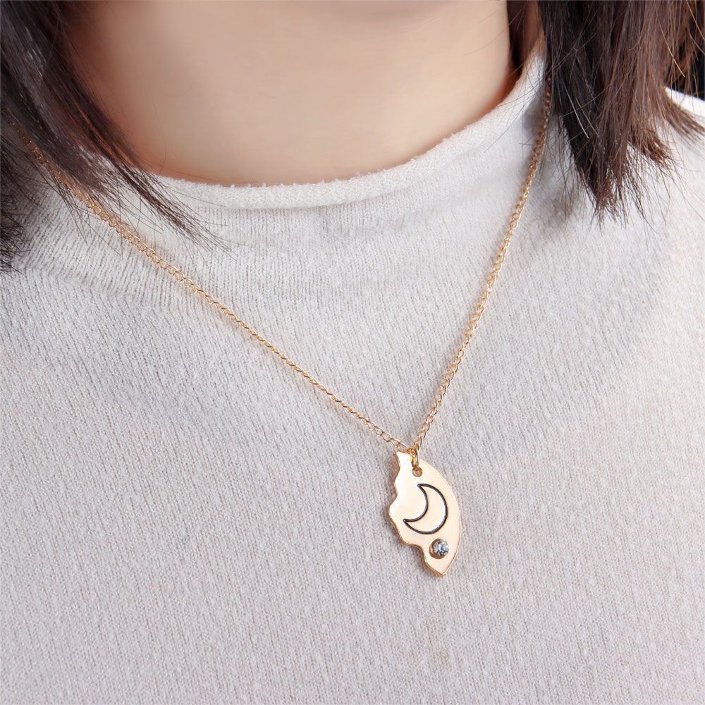 Set 3 Vòng cổ Mặt Hình Mặt Trăng/Mặt Trời/Đám Mây/Ngôi Sao Thời Trang Cho Nam Và Nữ|Vòng cổ Tình Bạn Nhiều Màu Sắc