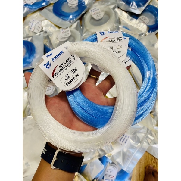 Dây câu cước tép Pioneer chuyên tóm thẻo, tóm nho