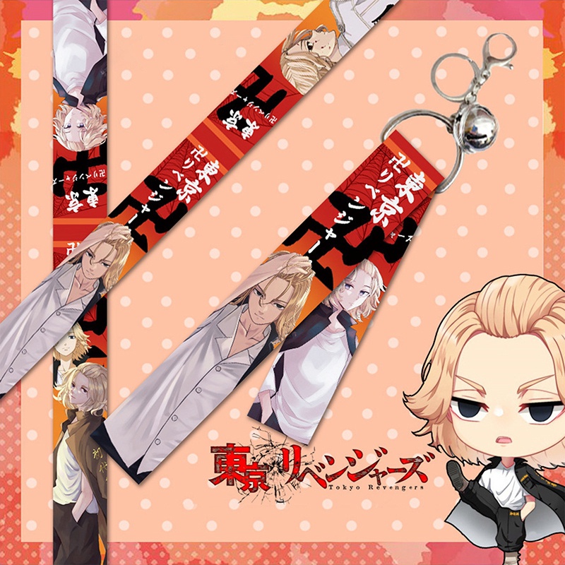 Tmdbyx Móc Khóa Gắn Dây Ruy Băng Anime Revengers Sano Manjirou Hanagaki Takemichi Tachibana Kawata