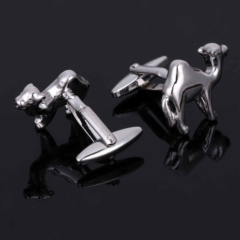 Khuy Măng Sét Cài Áo Sơ Mi Hình Con Lạc Đà Cho Nam