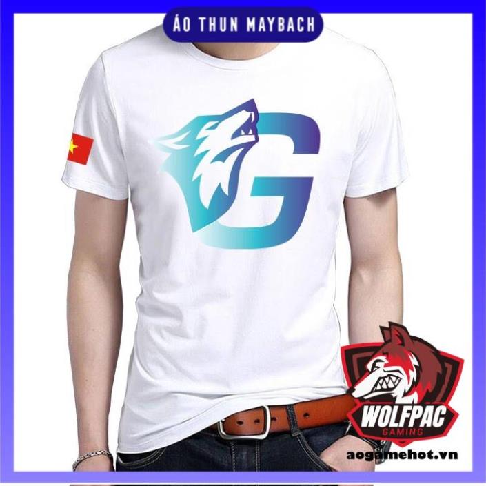 Áo Free Fire - Áo FF in logo Team Team GOW - God Of Wolf - GAO Bạc TV