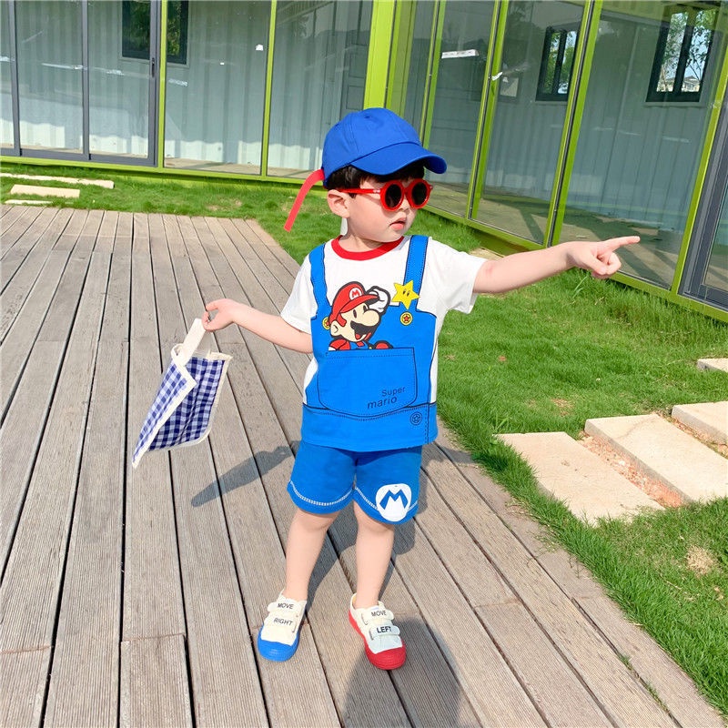 Bộ Trang Phục Cosplay Mario Hoạt Hình Dành Cho Trẻ Em