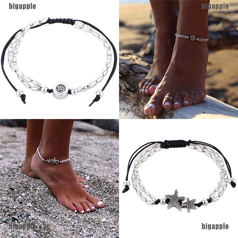 Vòng đeo chân kiểu dáng vintage phong cách boho thời trang cho nữ | BigBuy360 - bigbuy360.vn