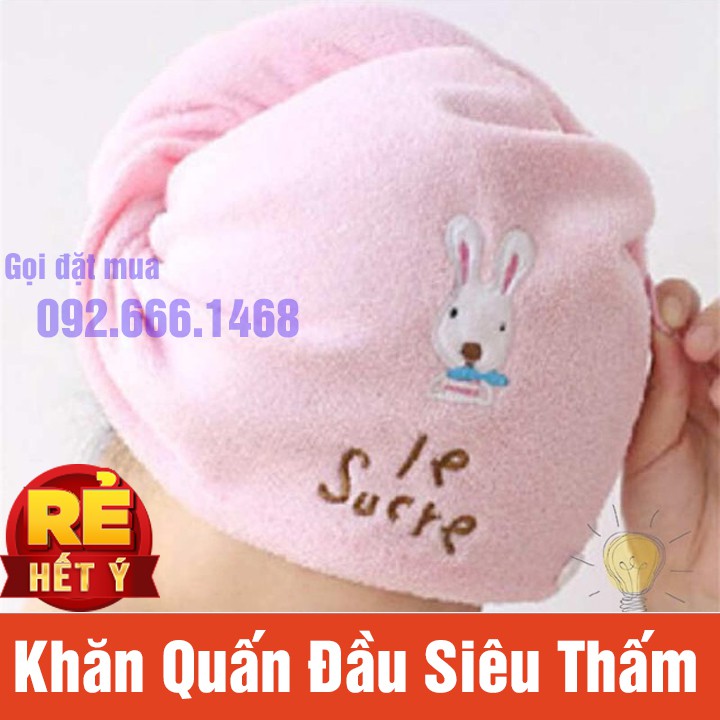 KHĂN QUẤN ĐẦU SIÊU THẤM, TIỆN ÍCH