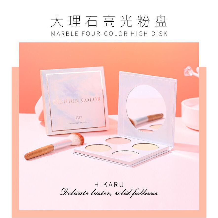 Bắt sáng Highlight Bắt Sáng WOLEDAN BEAUTY 4 Ô | BigBuy360 - bigbuy360.vn