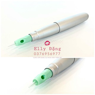 Máy phổ thông sử dụng kim lò xo Silver phun môi cực nhanh và đẹp cung cấp Elly Đặng dụng cụ phun xăm