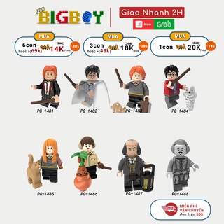lego minifigures harry potter PG1481-1488 FULL SET 7 NHÂN VẬT