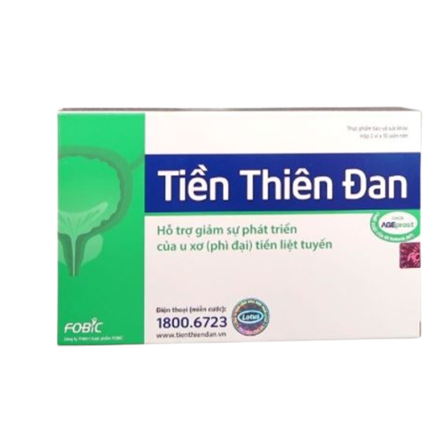 Tiền Thiên Đan Hộp 20 Viên - Hỗ Trợ Giảm Sự Phát Triển Của U Xơ Tiền Liệt Tuyến , Cvspharmacy