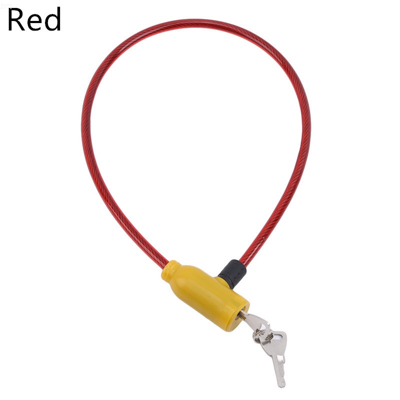 Dây Khóa Xe Đạp Chống Trộm Kèm 2 Chìa Khóa Zm222.vn