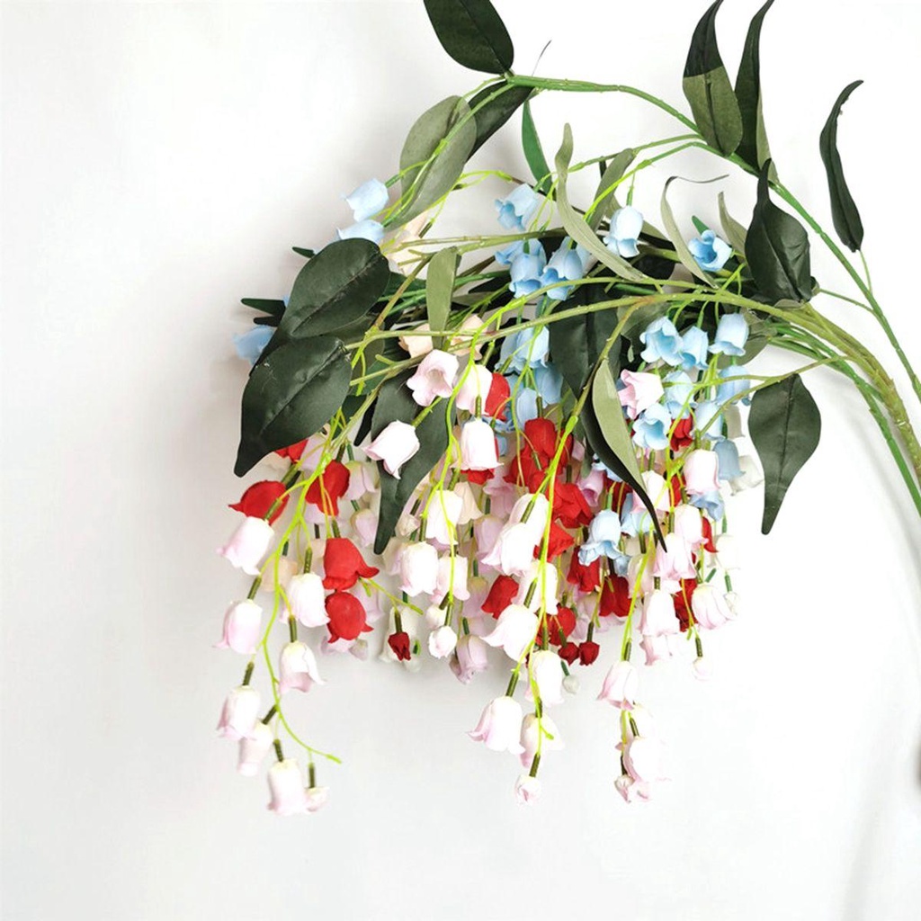 Lloyd Chậu Hoa Lilies Bằng Lụa Nhân Tạo Thanh Lịch Cho Sân Vườn Thung Lũng