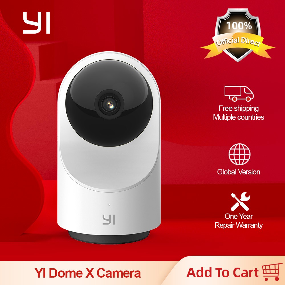 YI Dome X Camera IP WIFI Thông minh dạng xoay vòng Phiên bản EU 1080p