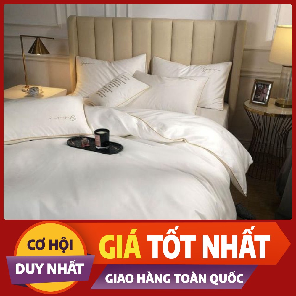 Bộ chăn ga gối lụa Tencel Sumoi( nhiều màu)