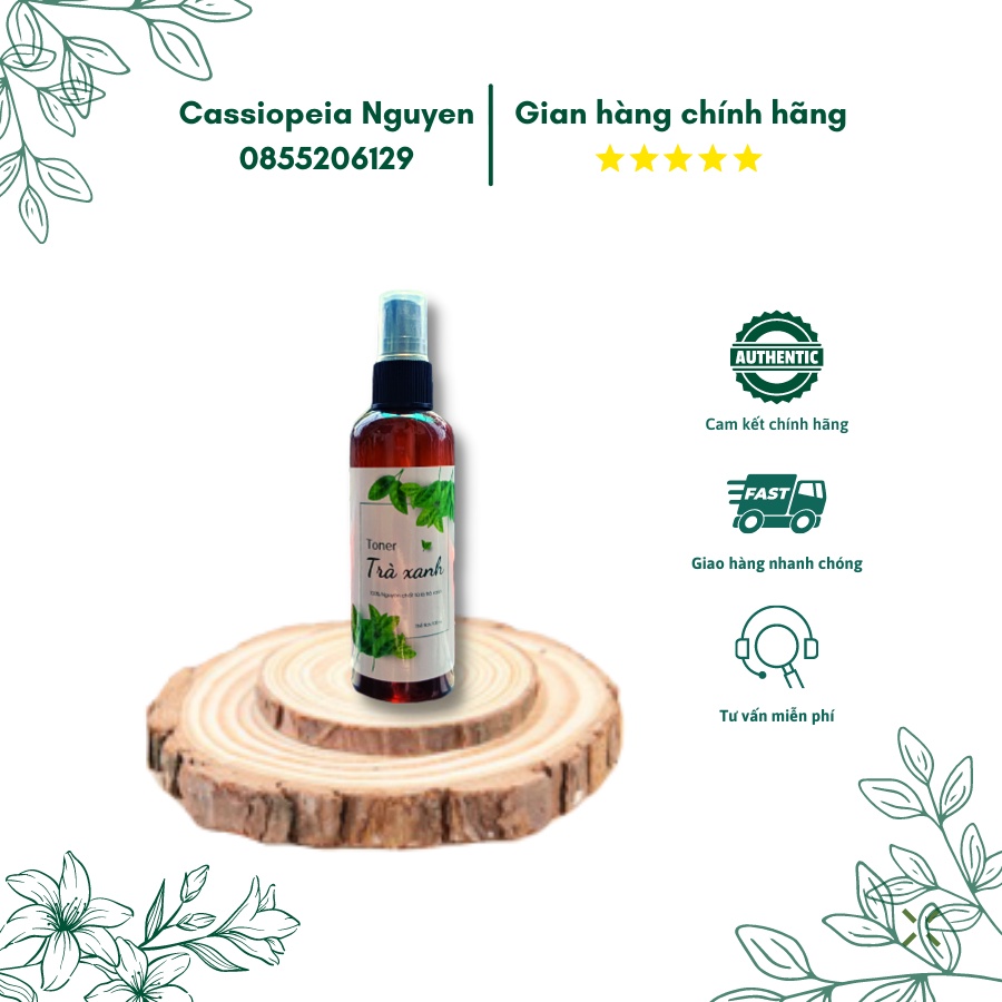 Toner trà xanh nhà làm, 100% chiết xuất từ thiên nhiên | BigBuy360 - bigbuy360.vn