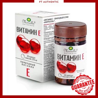 Vitamin e đỏ 270mg mirrolla của nga 30v