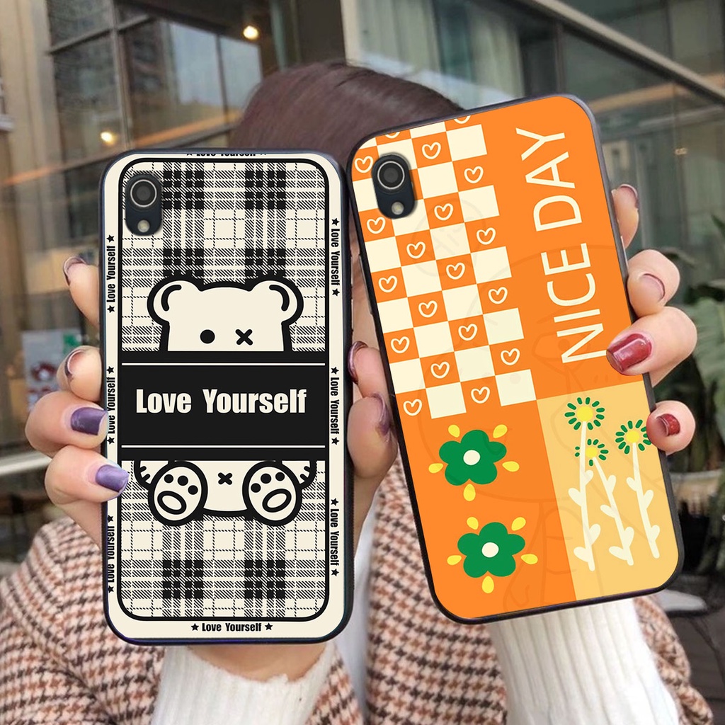 Ốp lưng Vivo Y91C / Y93 happy day, gấu bear dễ thương - BỀN - ĐẸP -BAO GIÁ TOÀN THỊ TRƯỜNG