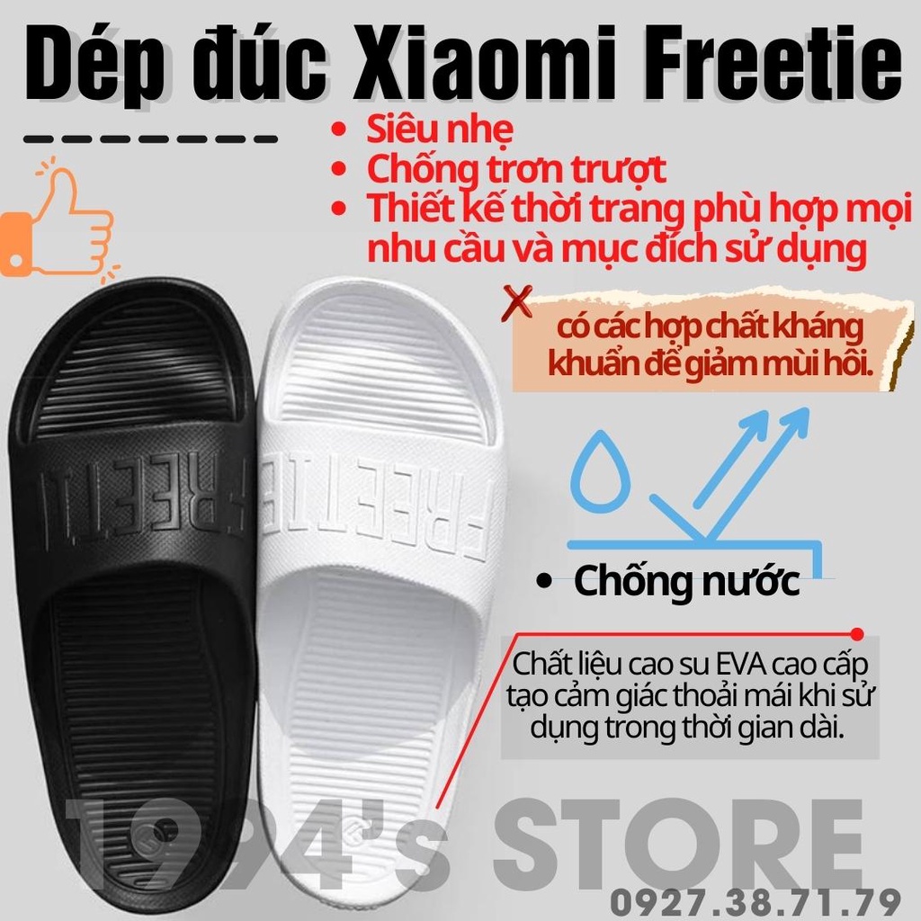 [CÓ SẴN] Dép Thời Trang Xiaomi FREETIE Chống Trơn Trượt, Siêu Nhẹ - Siêu Bền - Dép đúc Xiaomi đi mưa - Chính hãng XIAOMI