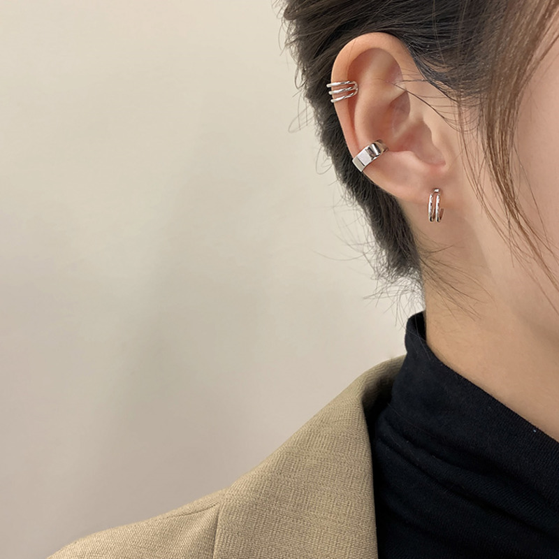 Bông Tai Đơn Giản Theo Phong Cách Retro