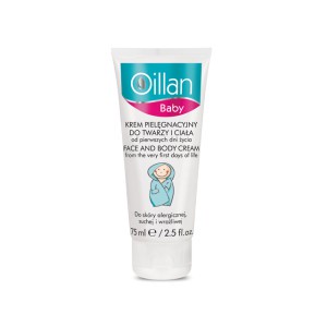 OILLAN BABY  FACE AND BODY CREAM- Kem dưỡng ẩm da mặt và toàn thân cho bé