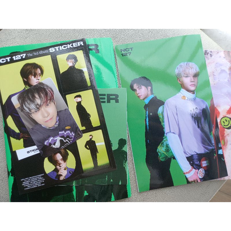 card NCT127 thành viên Doyoung Sticky ver