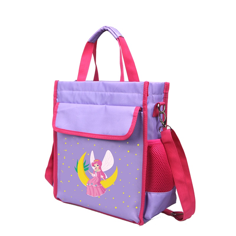 Túi Vải Canvas Đựng Tài Liệu Khổ A4 Tiện Dụng Cho Học Sinh Tiểu Học