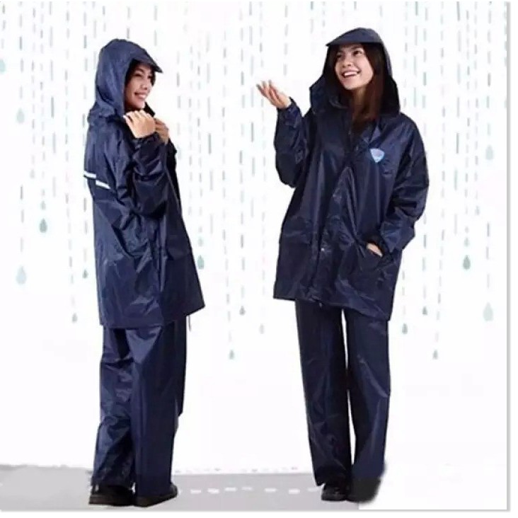 Quần áo đi mưa  1 ĐỔI 1   Bộ Quần áo đi mưa vải dù siêu bền, chất liệu cao cấp chống nước 3323