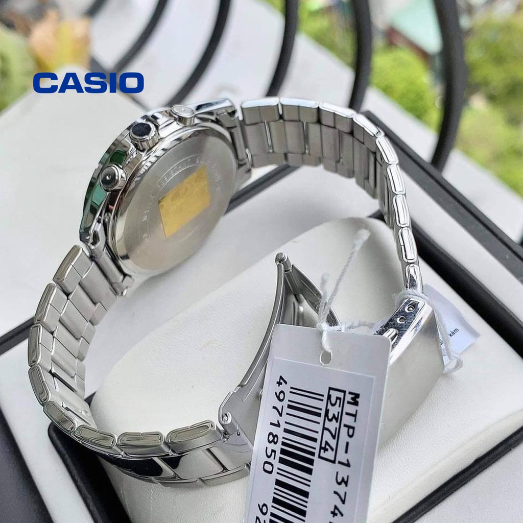 Đồng hồ nam CASIO MTP-1374D-1AVDF chính hãng - Bảo hành 1 năm, Thay pin miễn phí