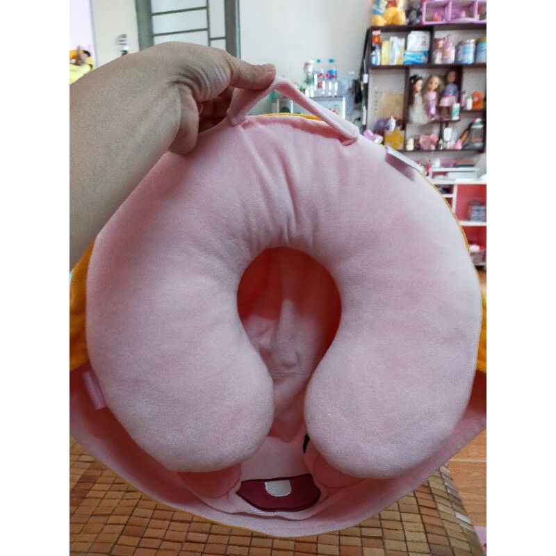 Gối cổ đi xe có nón 2 mặt Rian & đào🥰🥰🥰