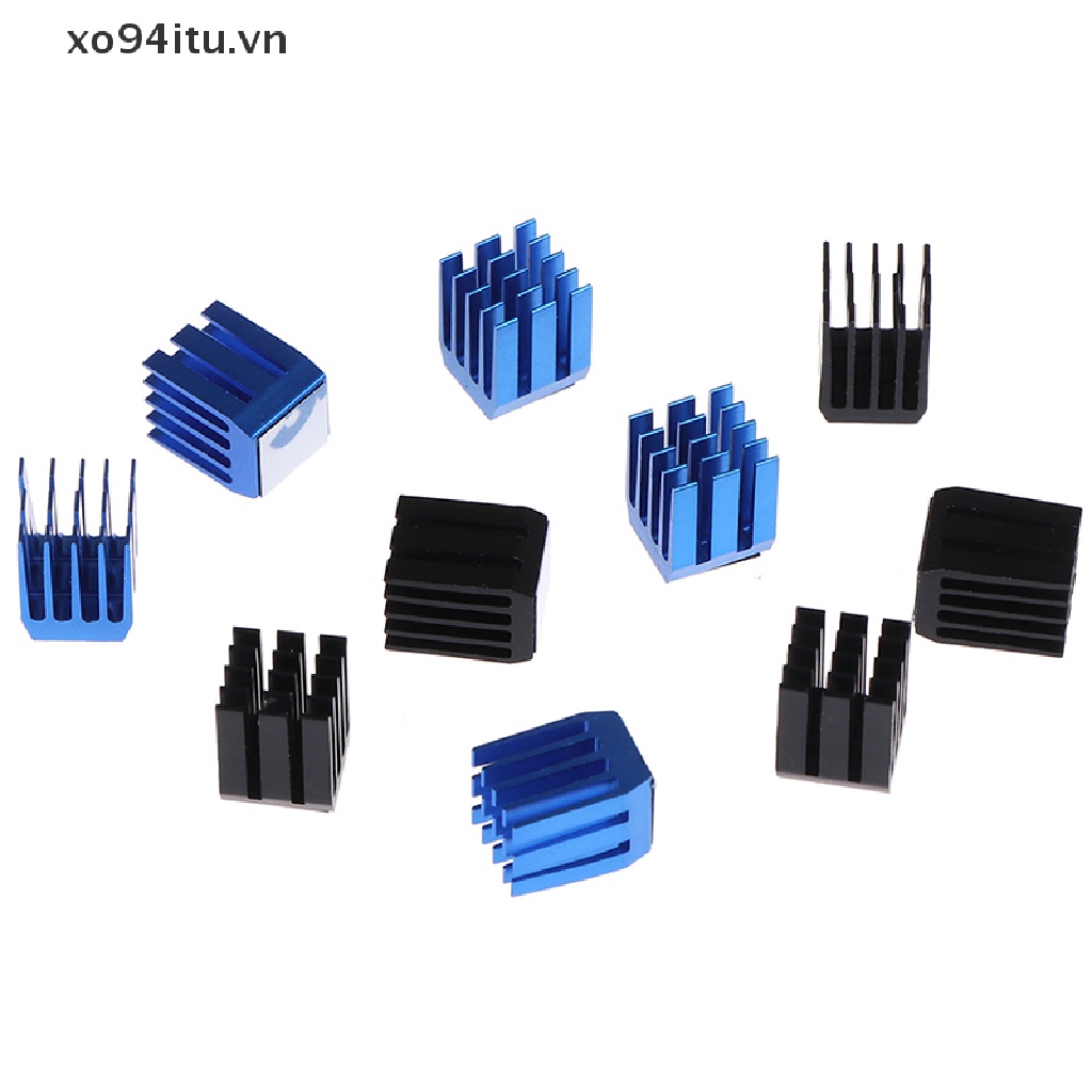 Set 5 Miếng Nhôm Tản Nhiệt 9x9 X 12mm Cho Ram | BigBuy360 - bigbuy360.vn