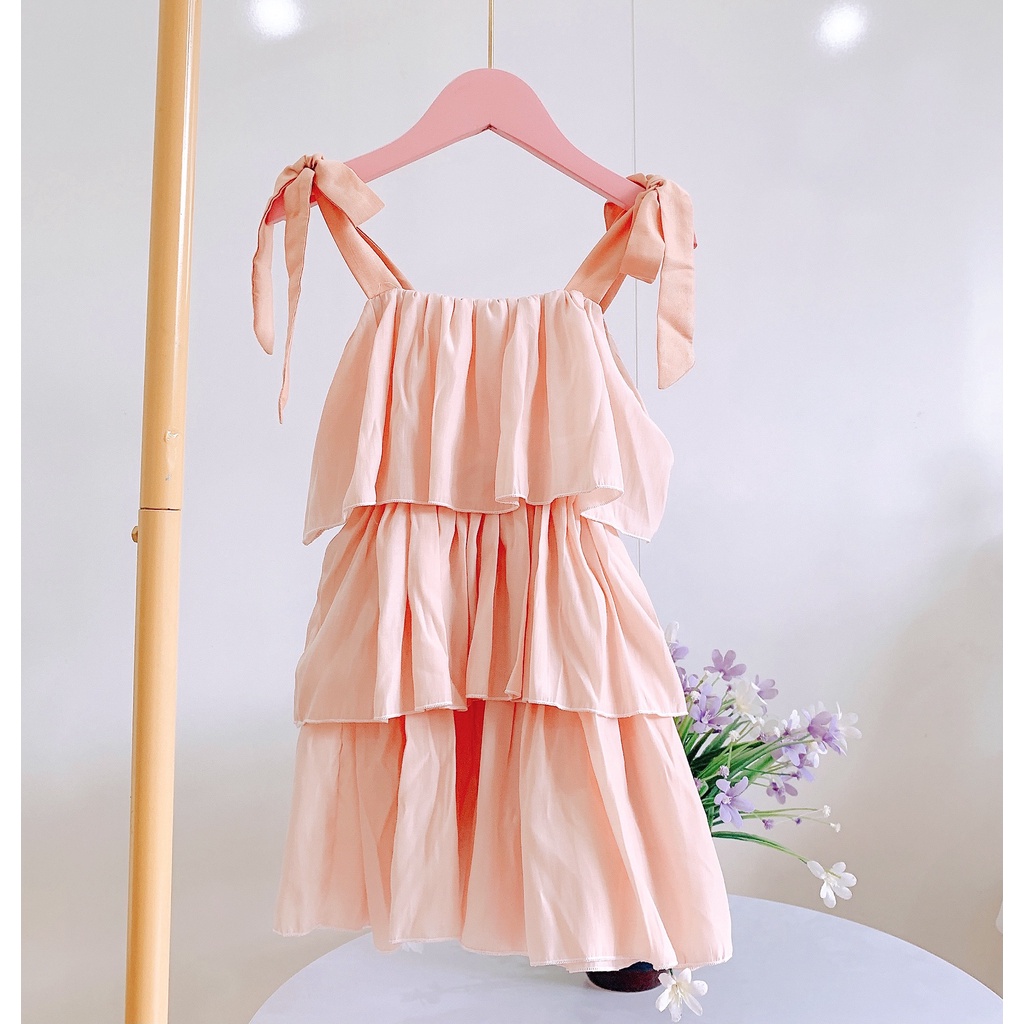 Váy bé gái mùa hè - BABYSTORE88- đầm thời trang trẻ em hàng thiết kế cao cấp 1 2 3 4 5 6 7 8 9 10 11 12 tuổi (v22)
