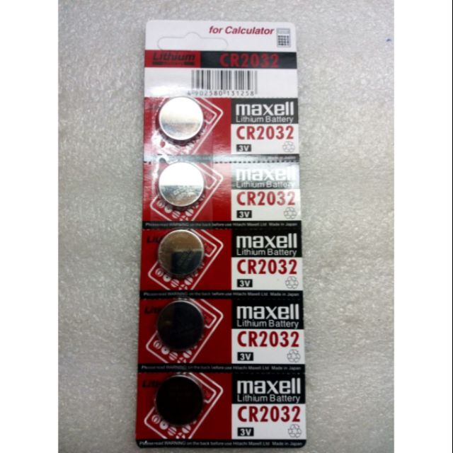 Pin lithium maxell Cr2032