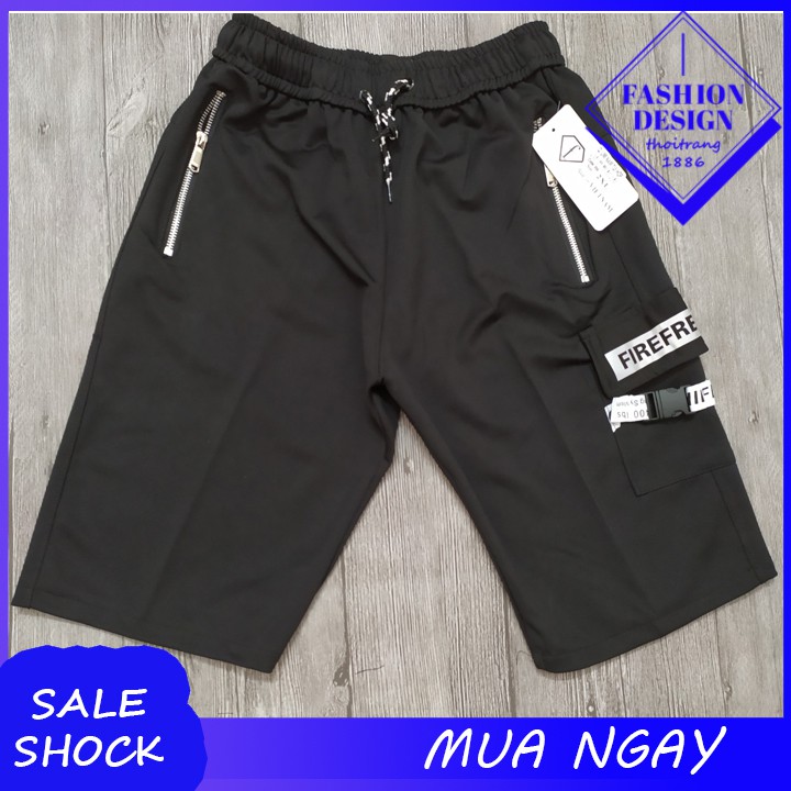 [Mã FASHIONT4MA2 giảm 10K đơn 50K] Quần short Túi Hộp Nam HT-464