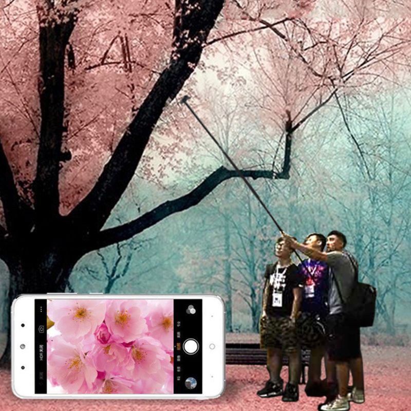 Gậy Selfie 3m 118 Inch Bằng Nhôm Cho Gopro Iphone Ipad Dslr He Camera 3.5 "- 10" Inch