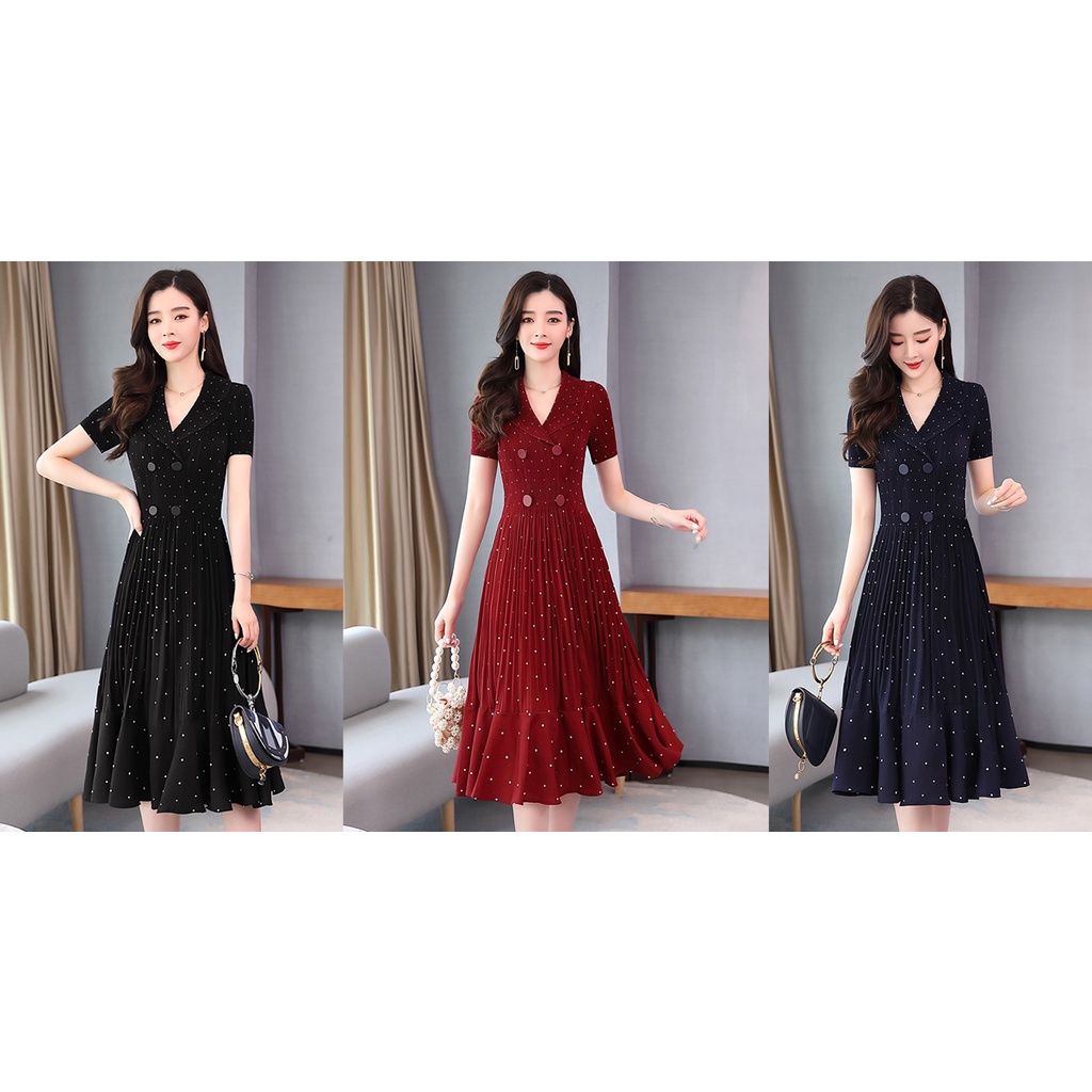 Váy Chấm Bi Hàn Quốc