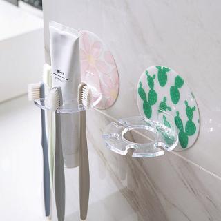 Giá Để Bàn Chải Và Kem Đánh Răng HOUSEEKER Dán Tường Tiện Dụng