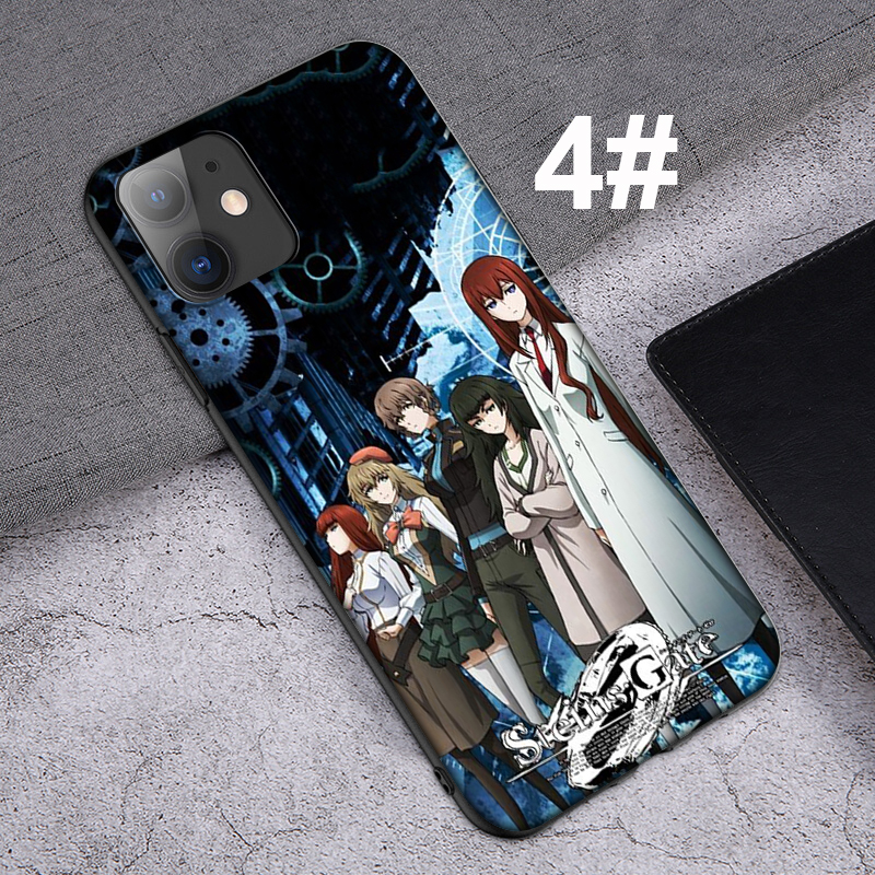 iPhone XR X Xs Max 7 8 6s 6 Plus 7+ 8+ 5 5s SE 2020 Casing Soft Case 116LU Steins;Gate Anime mobile phone case