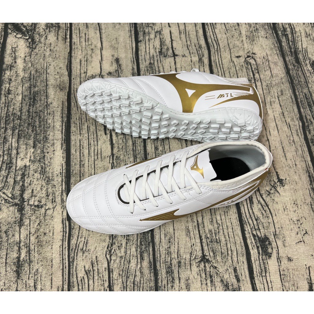Giày Đá Bóng Cổ Cao Mizuno Nhẹ Mềm_sân Cỏ Nhân Tạo_may Đế_2evshop