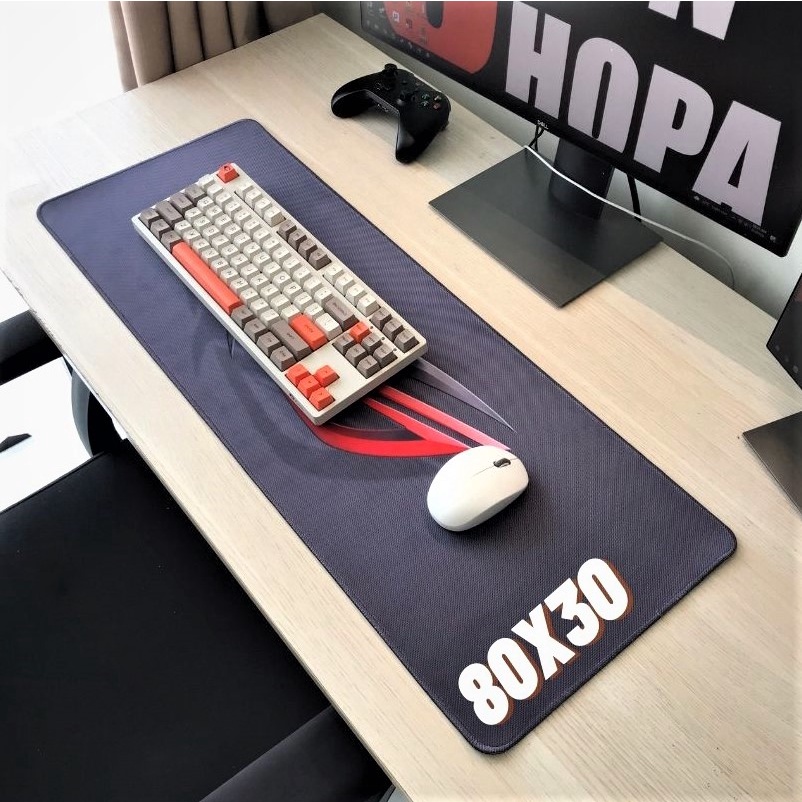 Lót Chuột - Pad Chuột - Mouse Pad - ASUS Gaming ROG 1 - Chống Nước - Size lớn (90x40 dày 4mm) (80x30 dày 3mm)