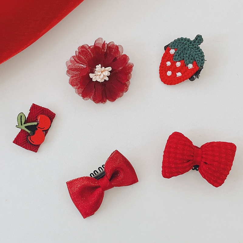 Dây Buộc Tóc Nơ Nhung Xinh Xắn Theo Phong Cách Năm Mới